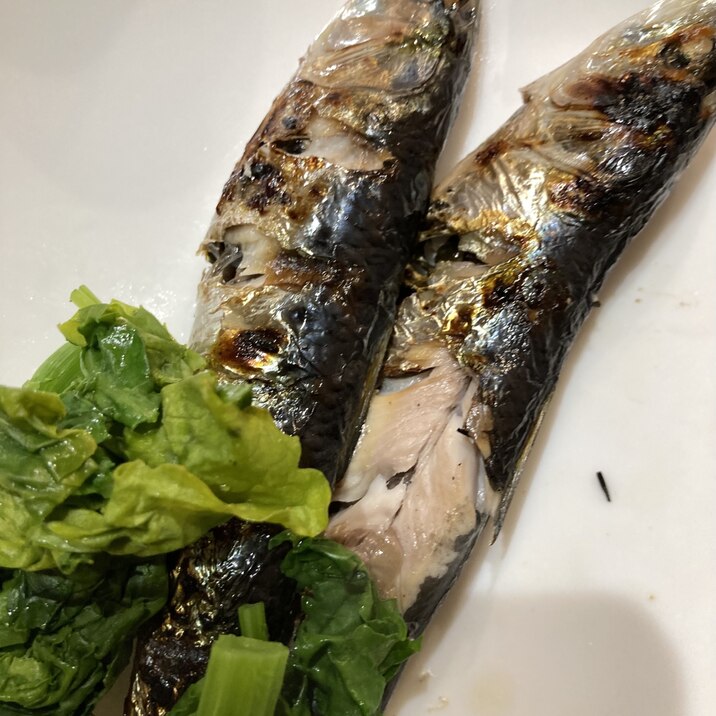 マイワシの塩焼きと菜花添え レシピ 作り方 By へんてこへんてこママ 楽天レシピ マイワシの塩焼きと菜花添え レシピ 作り方 By へんてこへんてこママ 楽天レシピ